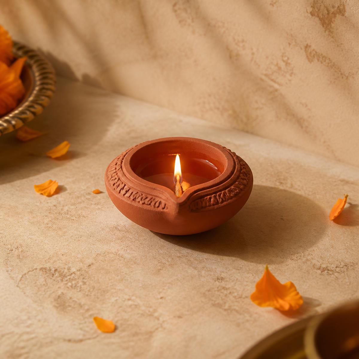 Medium Diya